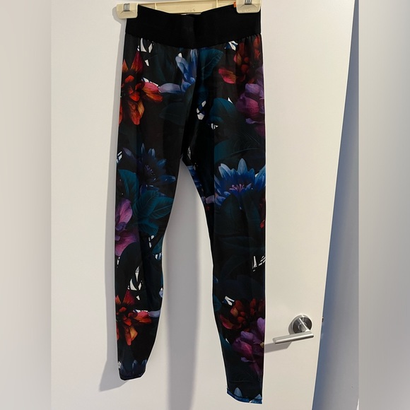 Decathlon leggings floral print domyos - Picture 1 of 7
